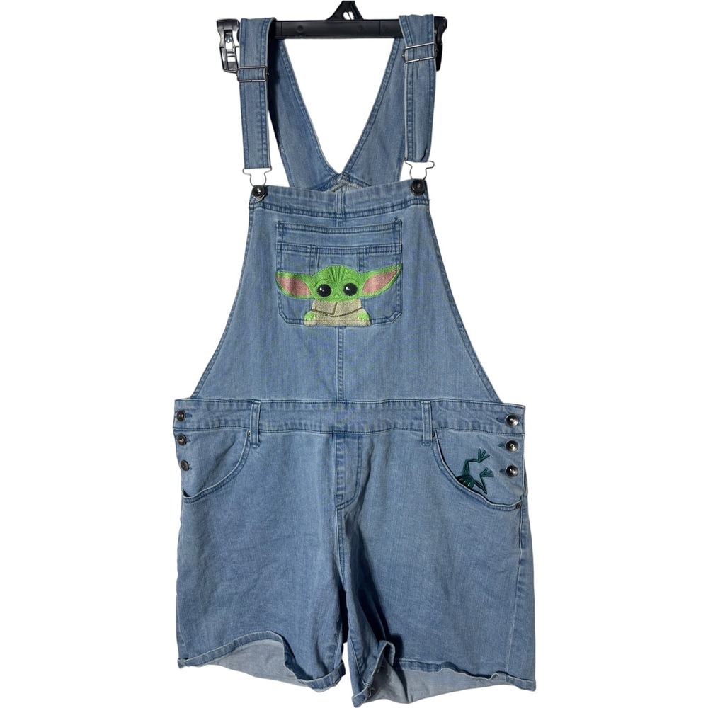 Her universe Star Wars 2x women's shortalls baby yoda embroidered